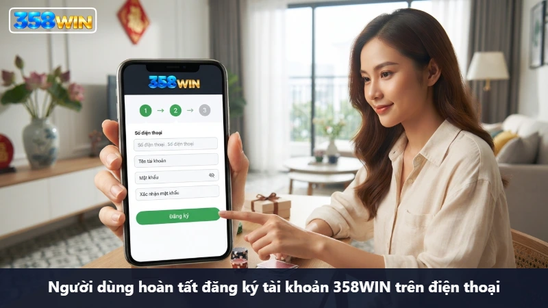 đăng ký tài khoản 358win