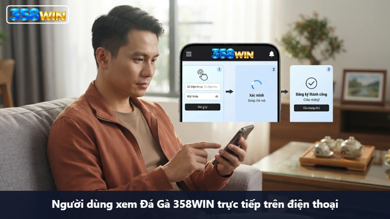 Khu Đá Gà 358WIN với trận đấu trực tiếp đang diễn ra