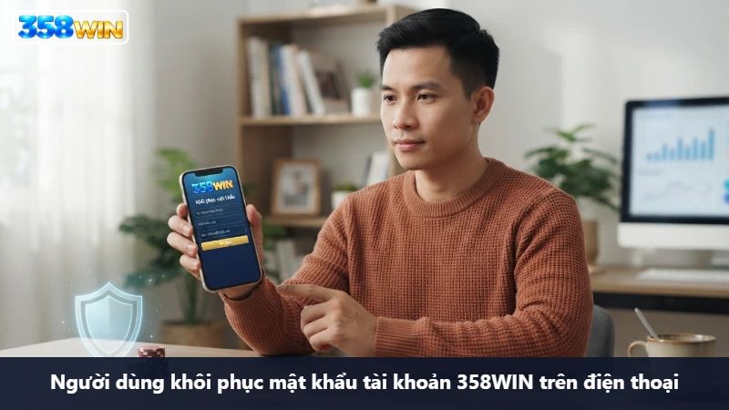 Thành viên đăng nhập 358WIN bằng tên tài khoản và mật khẩu